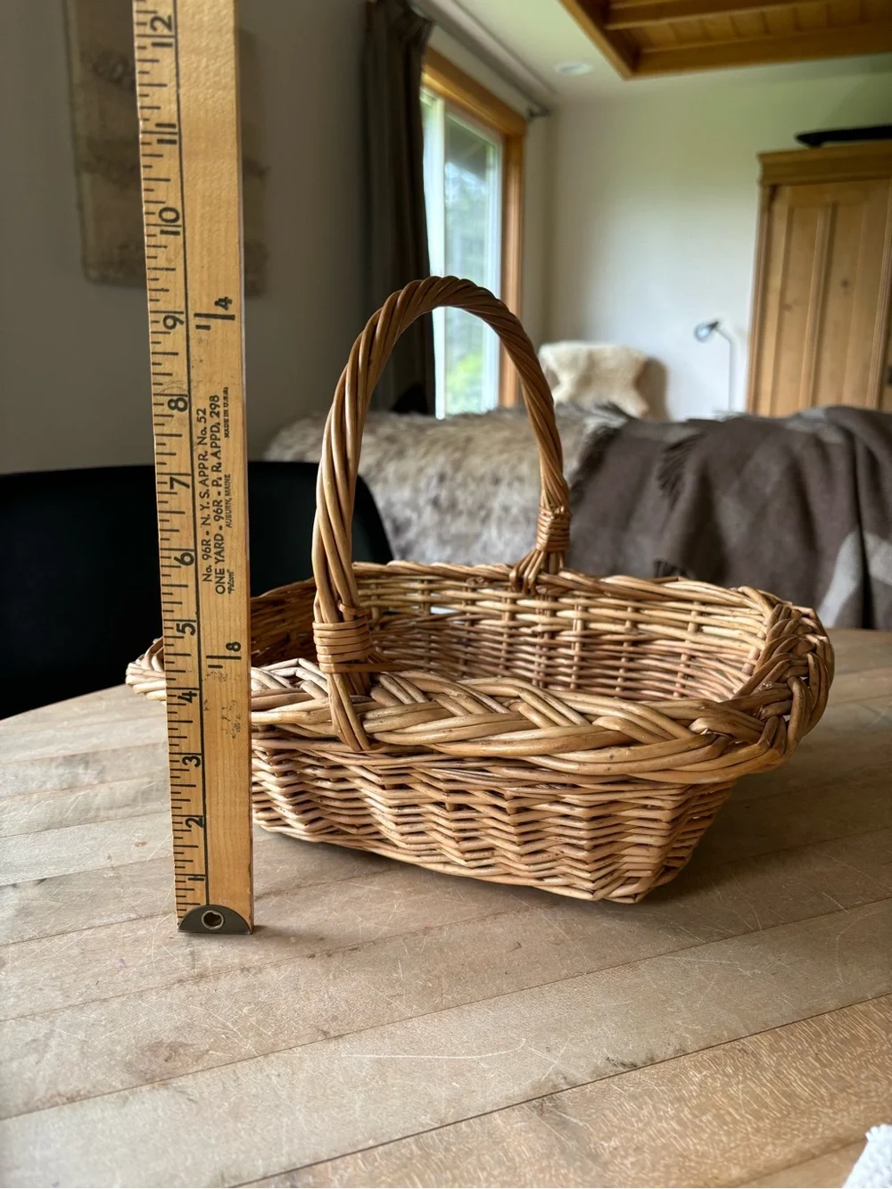 Vintage Wicker Basket